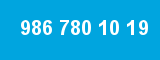 986 780 10 19 986 780 10 19